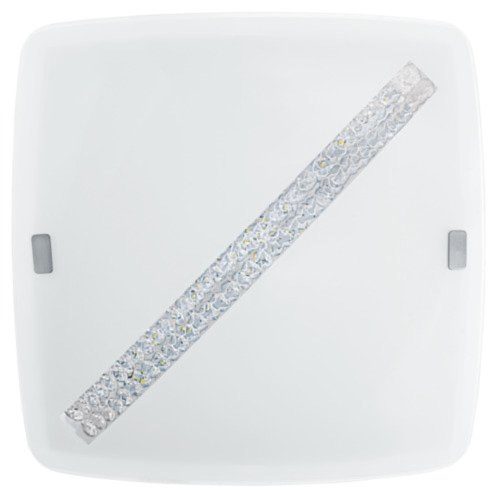 EGLO, 31449, OSSEJA, decorative ceiling lamp, 3000 K, LED, 16W, IP20, white, transparent