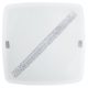 EGLO, 31449, OSSEJA, decorative ceiling lamp, 3000 K, LED, 16W, IP20, white, transparent