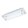 EGLO, 31914, FRADES, ceiling lamp, 3000 K, LED, 2X3.3W, IP20, white, transparent