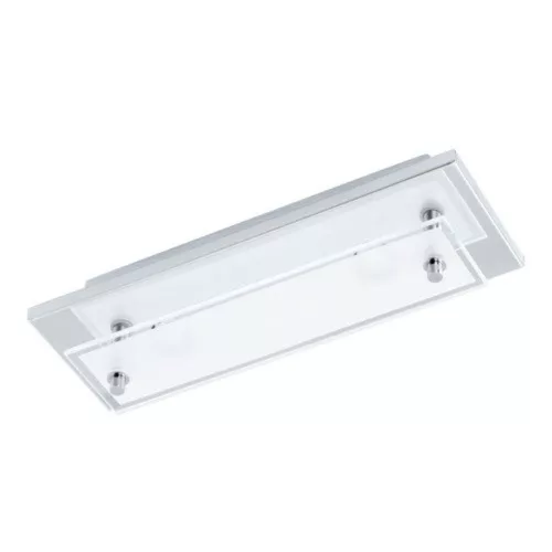 EGLO, 31914, FRADES, ceiling lamp, 3000 K, LED, 2X3.3W, IP20, white, transparent