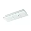 EGLO, 32452, PALLANTE, ceiling lamp, 4000 K, LED, 10.8W, IP20, chrome, transparent