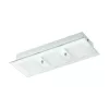 EGLO, 32452, PALLANTE, ceiling lamp, 4000 K, LED, 10.8W, IP20, chrome, transparent