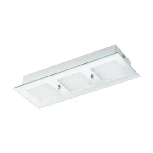 EGLO, 32452, PALLANTE, ceiling lamp, 4000 K, LED, 10.8W, IP20, chrome, transparent