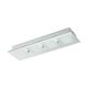 EGLO, 32453, PALLANTE, ceiling lamp, 4000 K, LED, 14.4W, IP20, chrome, transparent