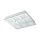 EGLO, 32455, PALLANTE, ceiling lamp, 4000 K, LED, 33W, IP20, chrome, transparent