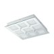 EGLO, 32455, PALLANTE, ceiling lamp, 4000 K, LED, 33W, IP20, chrome, transparent