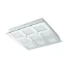 EGLO, 32455, PALLANTE, ceiling lamp, 4000 K, LED, 33W, IP20, chrome, transparent