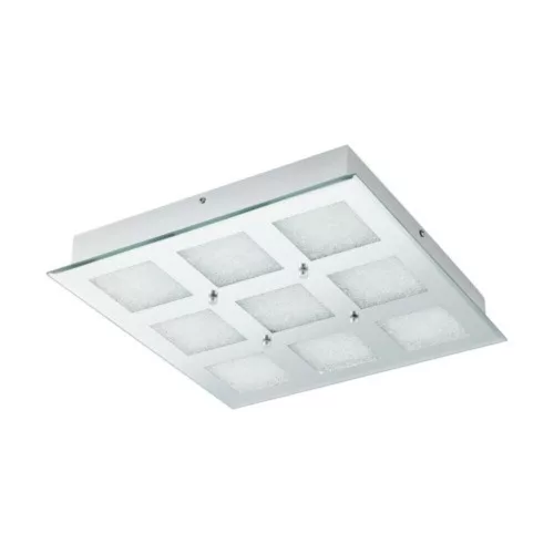 EGLO, 32455, PALLANTE, ceiling lamp, 4000 K, LED, 33W, IP20, chrome, transparent