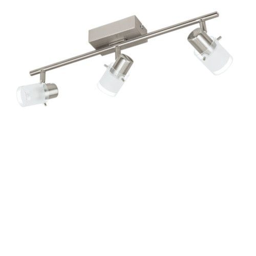 EGLO, 78087, ORVIETO 1, spot lamp, 3000 K, LED, 3X3.3W, IP20, white, transparent