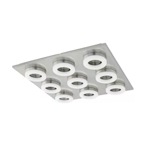 EGLO, 78689, PALENA, ceiling lamp, 3000 K, LED, 9X2.5W, IP20, satin