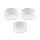 EGLO, 78702, TORTOLI, recessed lamp, GU10, 3X5W, IP20, transparent, white