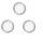 EGLO, 78738, TINUS, recessed lamp, 3000 K, LED, 3X4.8W, Dimmable, IP20