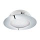 EGLO, 78748, PINEDA, recessed lamp, 3000 K, LED, 1X12W, Dimmable, IP20