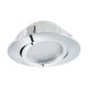 EGLO , 78878 , PINEDA , süllyesztett lámpa , 3000 K , LED , 1X6W , Dimmelhető , IP20