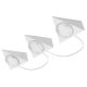 EGLO, 89606, KOB 1, ceiling-mounted light, GX53, 3X7W, IP20