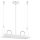 EGLO , 90688 , VECTUS , pendant , GU5.3 , 2X50W , IP20