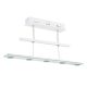 EGLO, 91076, SALVO, pendant, 3000 K, LED, 5X4.76W, Dimmable, IP20, white, transparent