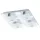 EGLO, 93314, VICARO, ceiling lamp, 3000 K, LED, 4X2.5W, IP20, white, transparent