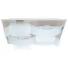 EGLO, 93398, GUADIANO, ceiling lamp, GX53, 4X7W, IP20, white, transparent