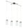 EGLO, 93543, OLVERO, pendant, GX53, 4X7W, IP20, white, transparent