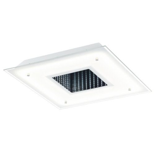 EGLO, 93659, LICOSA, ceiling lamp, 3000 K, LED, 24W, IP20, white, transparent