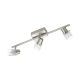 EGLO, 93703, ORVIETO 1, spot lamp, 3000 K, LED, 3X3.3W, IP20, white, transparent