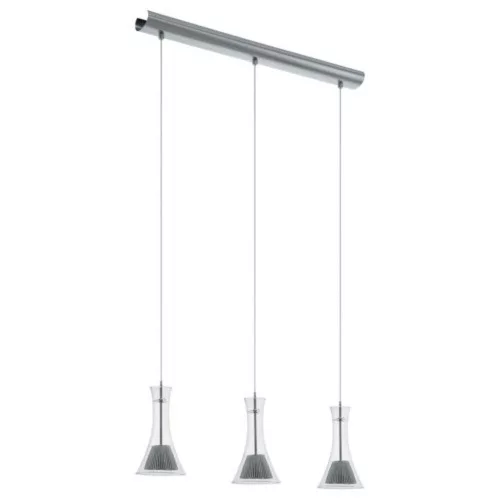 EGLO , 93793 , MUSERO , pendant , 3000 K , LED , 3X5.4W , IP20 , transparent