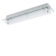 EGLO, 93886, FRES 2, pendant ceiling lamp, 3000 K, LED, 3X5.4W, IP20, transparent, white