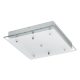 EGLO, 93889, FRES 2, ceiling lamp, 3000 K, LED, 5X5.4W, IP20, transparent, white