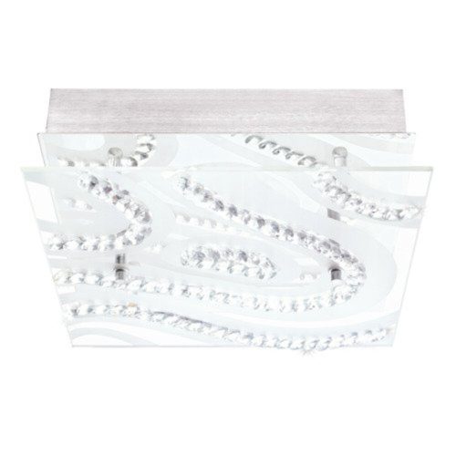 EGLO, 93922, VERDESCA, ceiling lamp, 3000 K, LED, 4X5.4W, IP20, white, transparent