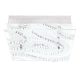 EGLO, 93922, VERDESCA, ceiling lamp, 3000 K, LED, 4X5.4W, IP20, white, transparent