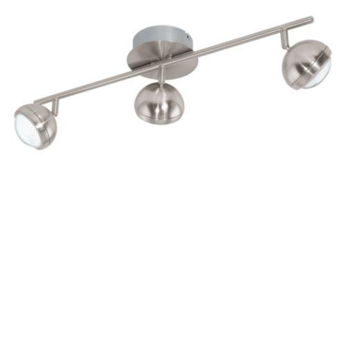 EGLO, 94304, LOMBES 1, spot lamp, 3000 K, LED, 3X4.2W, IP20, transparent