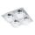 EGLO, 94486, CISTERNO, ceiling lamp, 3000 K, LED, 4X4.5W, IP20, transparent, satin.