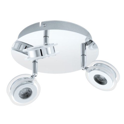 EGLO, 94491, SAROLO, spot lamp, 3000 K, LED, 3X3.3W, IP20, transparent