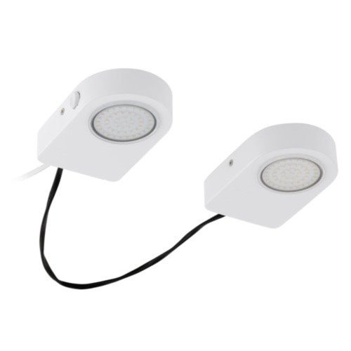 EGLO, 94515, LAVAIO, surface-mounted ceiling lamp, 3000 K, LED, 2X3.7W, IP20