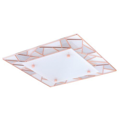 EGLO, 94583, PANCENTO 1, ceiling lamp, 3000 K, LED, 9.7W, IP20, white, gray