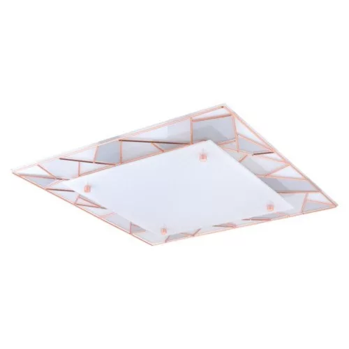 EGLO, 94747, PANCENTO 1, wall-ceiling lamp, 3000 K, LED, 16W, IP20, white, gray