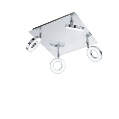 EGLO, 94763, GONARO, spotlight, 3000 K, LED, 4X3.8W, IP44, white