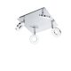 EGLO, 94763, GONARO, spotlight, 3000 K, LED, 4X3.8W, IP44, white