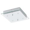 EGLO , 94985 , FRES 2 , flush ceiling lamp , 3000 K , LED , 4X5.4W , IP20 , transparent , white