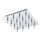EGLO, 95363, TEOCELO, ceiling lamp, 4000 K, LED, 16X1.1W, IP20, transparent