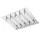 EGLO, 95398, VELARDE, ceiling lamp, 3000 K, LED, 5X4.3W, IP20, transparent