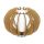 EGLO, 95603, STELLATO 1, table lamp, E27, 1X60W, IP20, maple, white