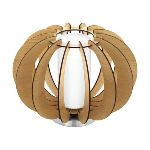 EGLO, 95603, STELLATO 1, table lamp, E27, 1X60W, IP20, maple, white