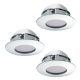 EGLO, 95815, PINEDA, recessed lamp, 3000 K, LED, 3X6W, Dimmable, IP20