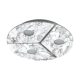 EGLO , 96486 , ALISTE , pendant lamp , 3000 K , LED , 3X5.4W , IP20 , white