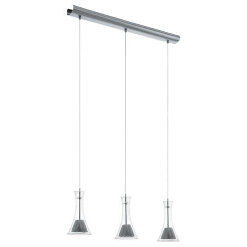 EGLO, 96519, MUSERO 1, pendant, 3000 K, LED, 3X5.4W, Dimmable, IP20, transparent