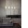 EGLO, 96942, ZACHARO, pendant, E27, 4X4W, IP20, transparent