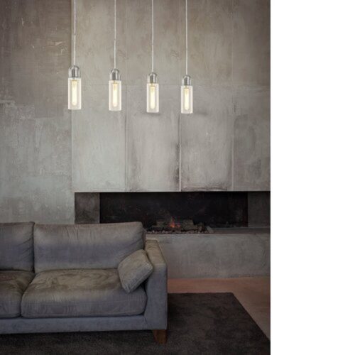 EGLO, 96942, ZACHARO, pendant, E27, 4X4W, IP20, transparent