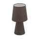 EGLO, 97123, CARPARA, table lamp, E14, 2X5.5W, IP20, brown